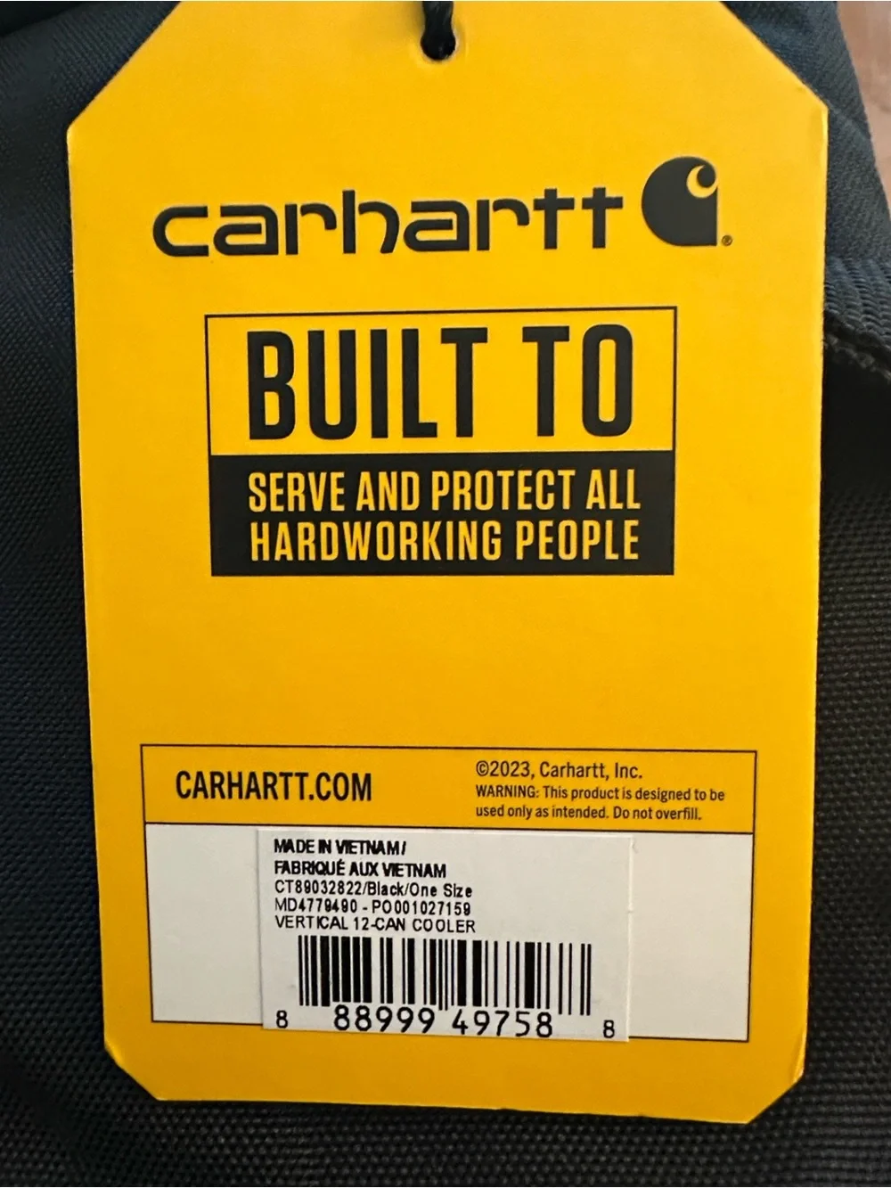 Carhartt Insulated Cooler